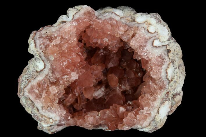 Pink Amethyst Geode Section - Argentina #124166